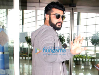 Arjun Kapoor, Malaika Arora Khan and Suniel Shetty snapped at the airport