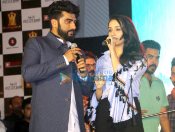 Arjun Kapoor and Shraddha Kapoor at 'Half Girlfriend' musical concert