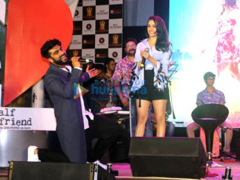 Arjun Kapoor and Shraddha Kapoor at 'Half Girlfriend' musical concert