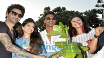 Arjun Rampal, Sunny Leone and others grace the sapling plantation drive