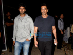Arjun Rampal and Purab Kohli snapped post ‘Baahubali 2 – The Conclusion’ screening