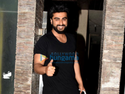 Arjun Kapoor and Shraddha Kapoor snapped at their film ‘Half Girlfriend’s bash at Mohit Suri’s office