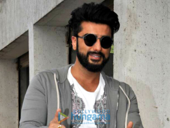 Arjun Kapoor and Shraddha Kapoor snapped at Half Girlfriend promotions in Juhu