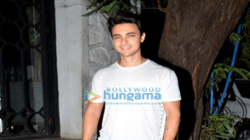 Ayush Sharma and Arpita Khan snapped in Bandra