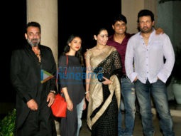 Wrap-up bash of the film Bhoomi with Sanjay Dutt and cast Wrap-up bash of the film Bhoomi with Sanjay Dutt and cast
