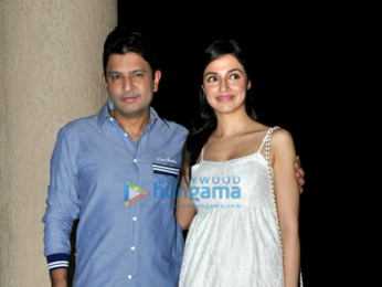 Wrap-up bash of the film Bhoomi with Sanjay Dutt and cast