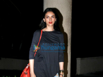 Wrap-up bash of the film Bhoomi with Sanjay Dutt and cast