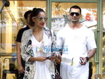Bipasha Basu and Karan Singh Grover on lunch date at Kitchen Garden
