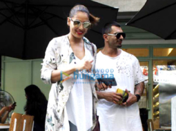 Bipasha Basu and Karan Singh Grover on lunch date at The Kitchen Garden