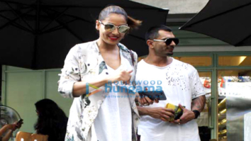 Bipasha Basu and Karan Singh Grover on lunch date at The Kitchen Garden