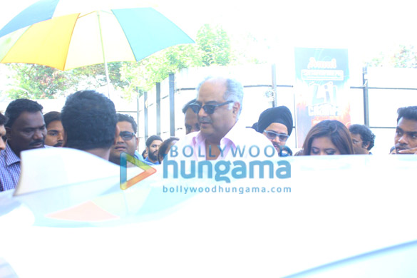 boney kapoor and ar rahman snapped promoting the film mom on zee lil champs 7