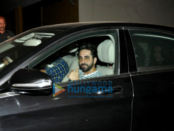 Cast and crew screening of 'Meri Pyaari Bindu' at Yashraj Studio