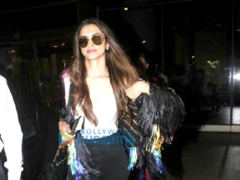 Deepika Padukone makes stylish arrival in Mumbai after Cannes 2017