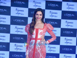 Deepika Padukone unveils L’Oréal Paris Cannes collection 2017