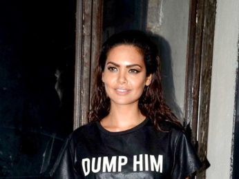 Esha Gupta snapped post a shoot in Mumbai