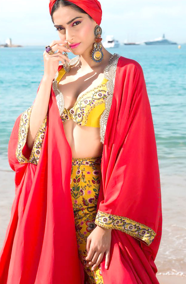 HOLY SMOKES Sonam Kapoor's looks enchanting in this bohemian look at Cannes 2017-2