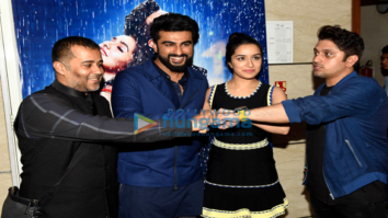 Shraddha Kapoor and Arjun Kapoor attend the press meet of their film ‘Half Girlfriend’ in Delhi