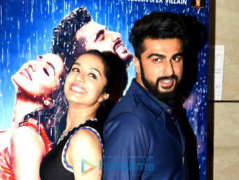 Shraddha Kapoor and Arjun Kapoor attend the press meet of their film 'Half Girlfriend' in Delhi