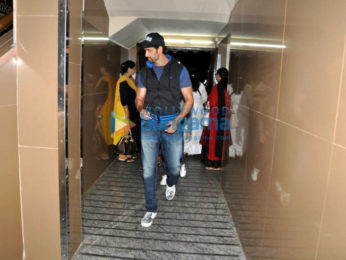 Hrithik Roshan and Sussane Khan with kids snapped at PVR Juhu