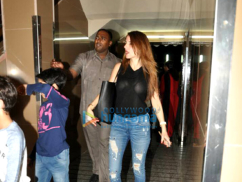 Hrithik Roshan and Sussane Khan with kids snapped at PVR Juhu⁠
