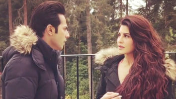 Jacqueline Fernandez Sings Oonchi Hai Building In Justin Bieber’s Style Making Varun Dhawan Furious On Sets Of Judwaa 2