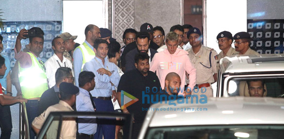 justin bieber arrives in india for the concert in mumbai 2