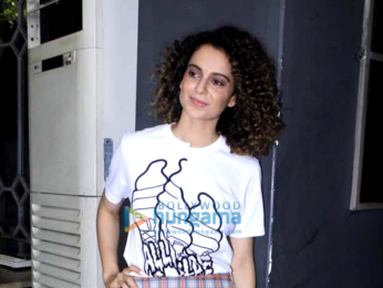 Kangna Ranaut kick starts the promotions of 'Simran'