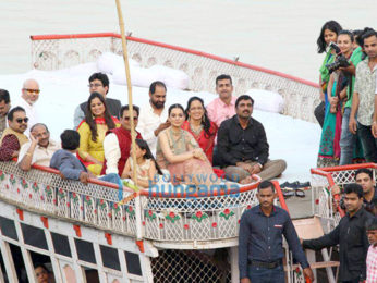 Kangna Ranaut launches a 20 feet tall emblem logo poster of the film 'Manikarnika - The Queen Of Jhansi'