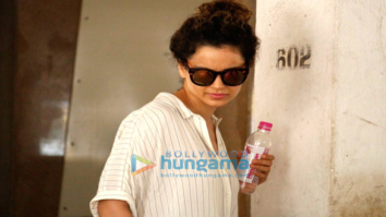 Kangna Ranaut snapped post visit to skin clinic in Bandra