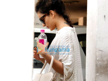 Kangna Ranaut snapped post visit to skin clinic in Bandra