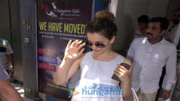 Kangna Ranaut snapped at Pali Hill in Bandra
