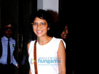 Kiran Rao snapped post dinner at Bastian