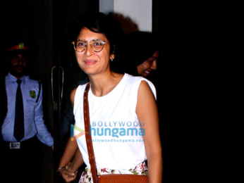 Kiran Rao snapped post dinner at Bastian