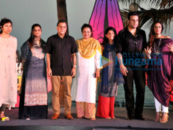 Krushna Abhishek and Mona Singh at the launch of 'India Banega Manch'