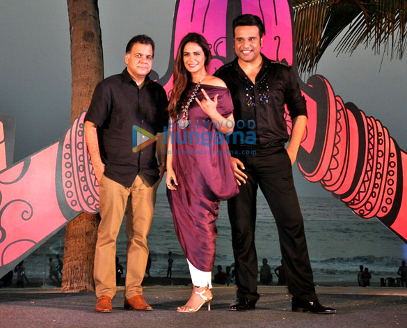 Krushna Abhishek and Mona Singh grace the launch of ‘India Banega Manch’ Krushna Abhishek and Mona Singh grace the launch of ‘India Banega Manch’