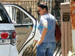 Lara Dutta snapped with her daughter in Bandra