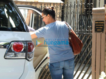 Lara Dutta snapped with her daughter in Bandra