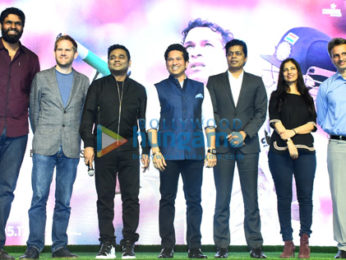 Launch of the 'Sachin... Sachin' anthem from the film 'Sachin – A Billion Dreams'