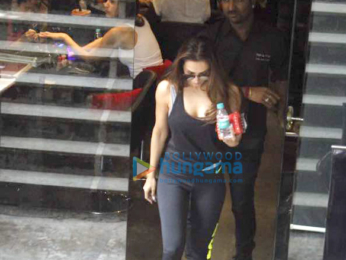 Malaika Arora Khan snapped post salon session in Bandra