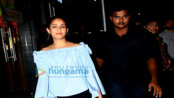 Mira Rajput snapped post her dinner at Bastian
