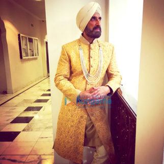 On The Sets Of The Movie Mubarakan
