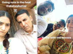 Check out: National award winners Akshay Kumar and Sonam Kapoor make goofy faces on the sets of Padman