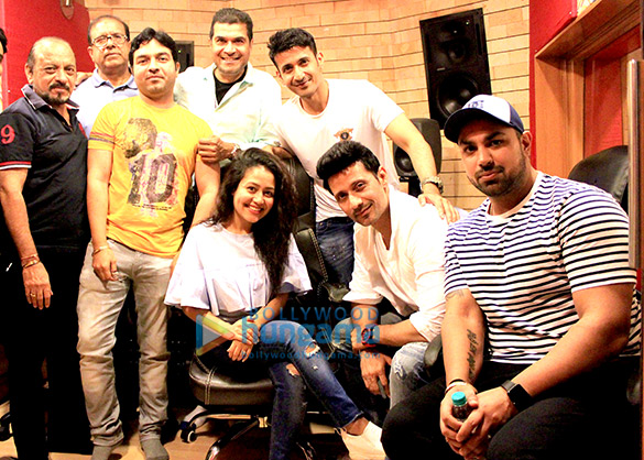 neha kakkar and deep mani record the song talli talli for the film veerey ki wedding 3