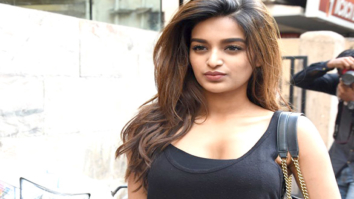Nidhhi Agerwal snapped post lunch at Indigo in Bandra