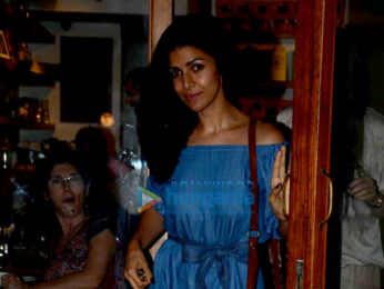 Nimrat Kaur snapped post a meeting at Sequel