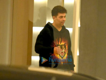 Nita Ambani snapped at Karan Johar's house