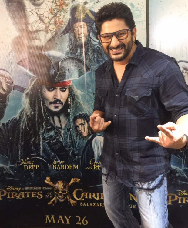 OMG! Arshad Warsi dubs for Johnny Depp in Hindi version of Pirates of the Caribbean Salazar's Revenge