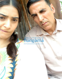 On The Sets Of The Movie Pad Man