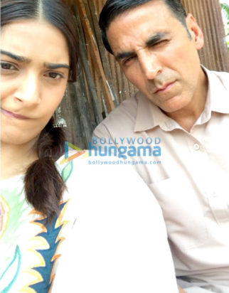 On The Sets Of The Movie Pad Man