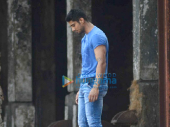 Prateik Babbar and Elli Avram shoot for Rocky S new campaign in Mumbai